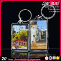 Artigifts Wholesale Blank Clear acrylic photo frame keychain